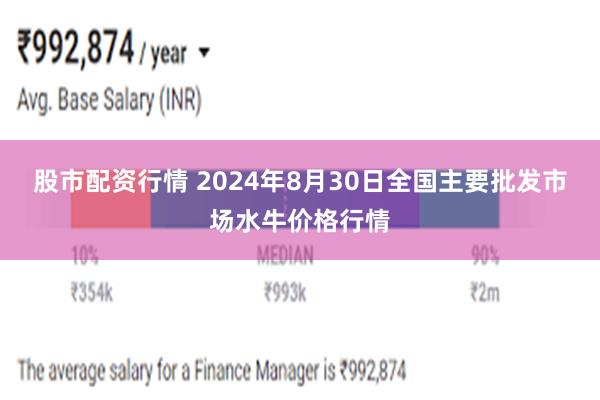 股市配资行情 2024年8月30日全国主要批发市场水牛价格行情