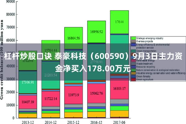 杠杆炒股口诀 泰豪科技（600590）9月3日主力资金净买入178.00万元