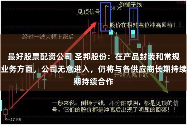 最好股票配资公司 圣邦股份：在产品封装和常规测试业务方面，公司无意进入，仍将与各供应商长期持续合作