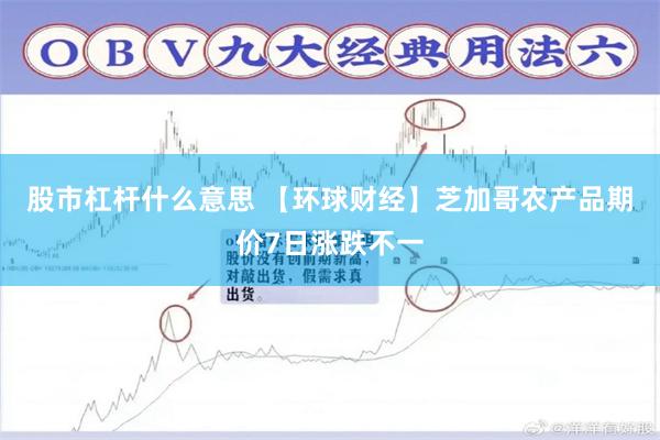 股市杠杆什么意思 【环球财经】芝加哥农产品期价7日涨跌不一